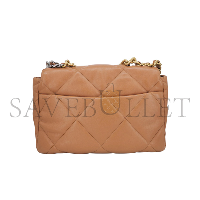 Ch*el master 19 medium flap bag lambskin 551085 (30*20*10cm)